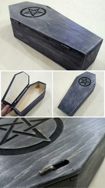 طرح تابوت ۴ میلی‌متری مناسب برای استفاده در دستگاه های cnc چوب و cnc لیزر - laser cut coffin 4mm template cdr file