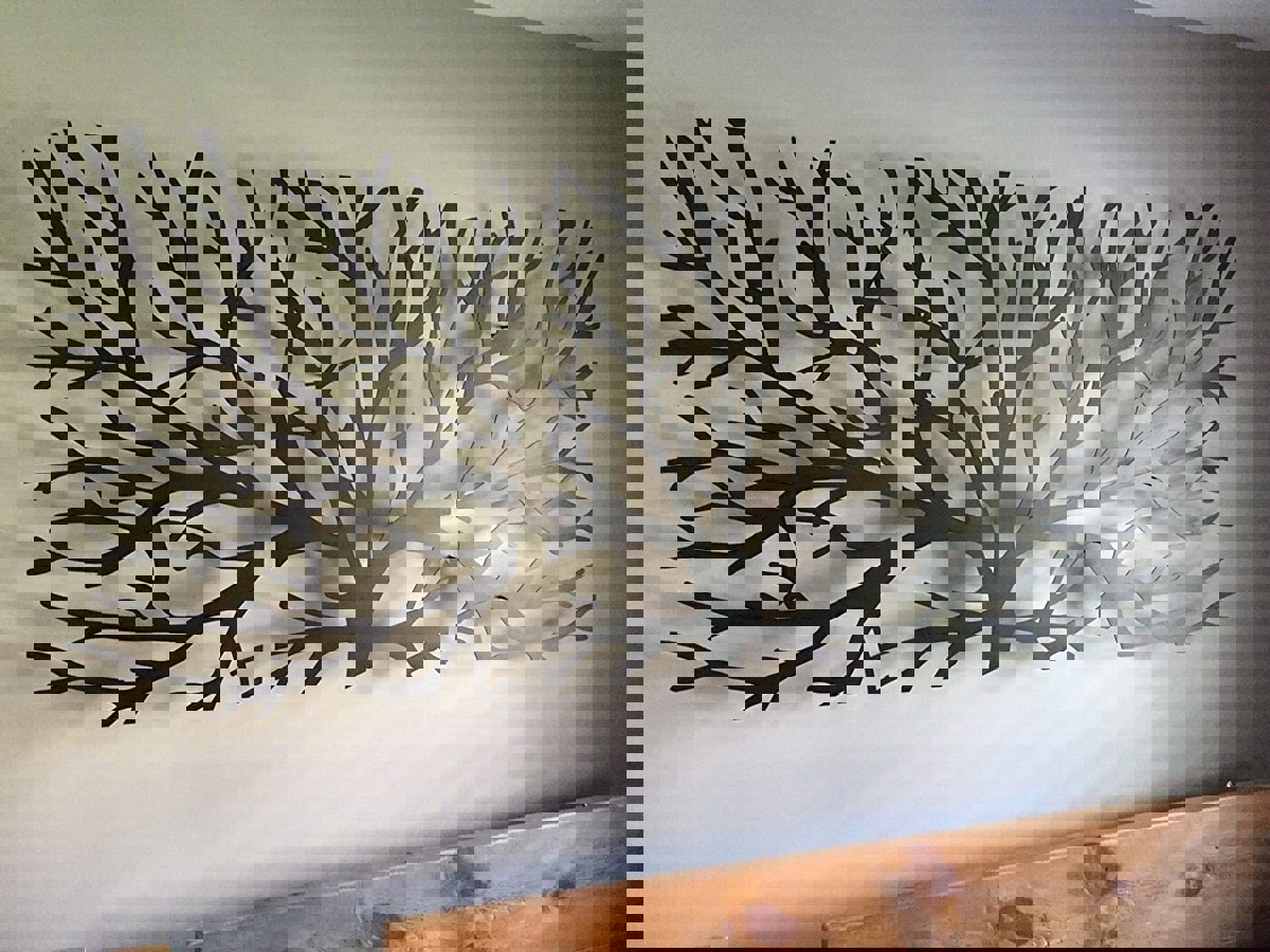 طرح سه تکه دکور دیواری طرح درخت زندگی مناسب برای استفاده در دستگاه های cnc چوب و cnc لیزر - laser cut tree of life wall decor 3 pieces cdr file