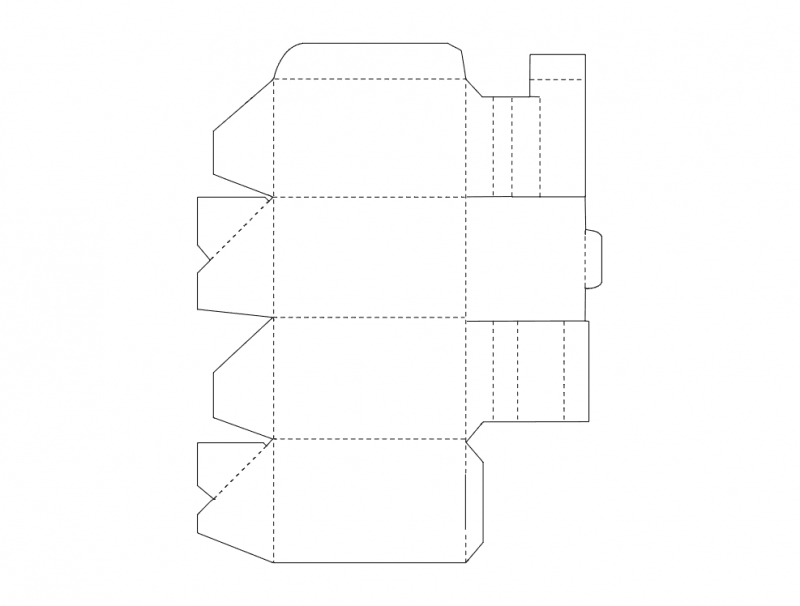 طرح گلدوزی ۶۲ مناسب برای استفاده در دستگاه های cnc چوب و cnc لیزر - embalagem 62 dxf file
