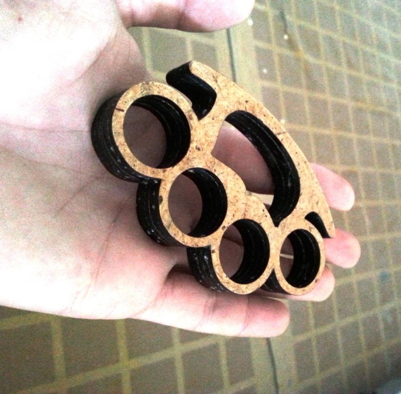طرح برش بند انگشت با لیزر مناسب برای استفاده در دستگاه های cnc چوب و cnc لیزر - laser cut knuckles svg file