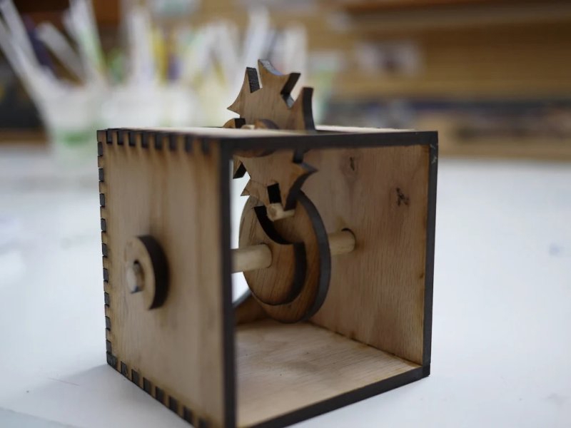 طرح ژنو مناسب برای استفاده در دستگاه های cnc چوب و cnc لیزر - laser cut geneva stop cdr file