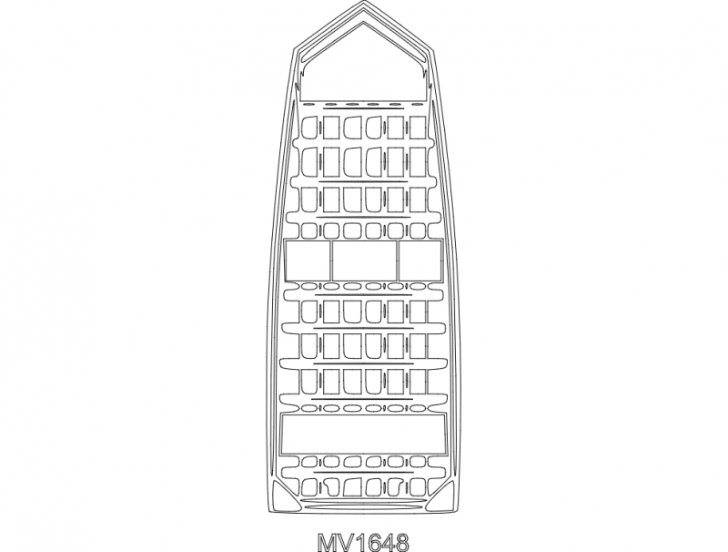 طرح با فرمت mv 1648 مناسب برای استفاده در دستگاه های cnc چوب و cnc لیزر - mv 1648 dxf file