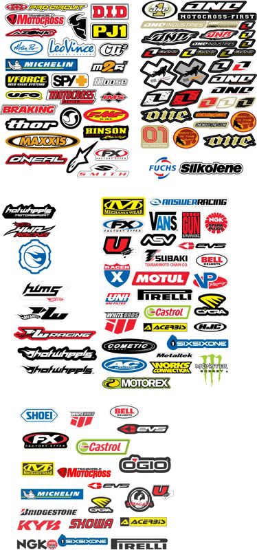 طرح استیکرهای ماشین مناسب برای استفاده در دستگاه های cnc چوب و cnc لیزر - stickers for cars cdr file