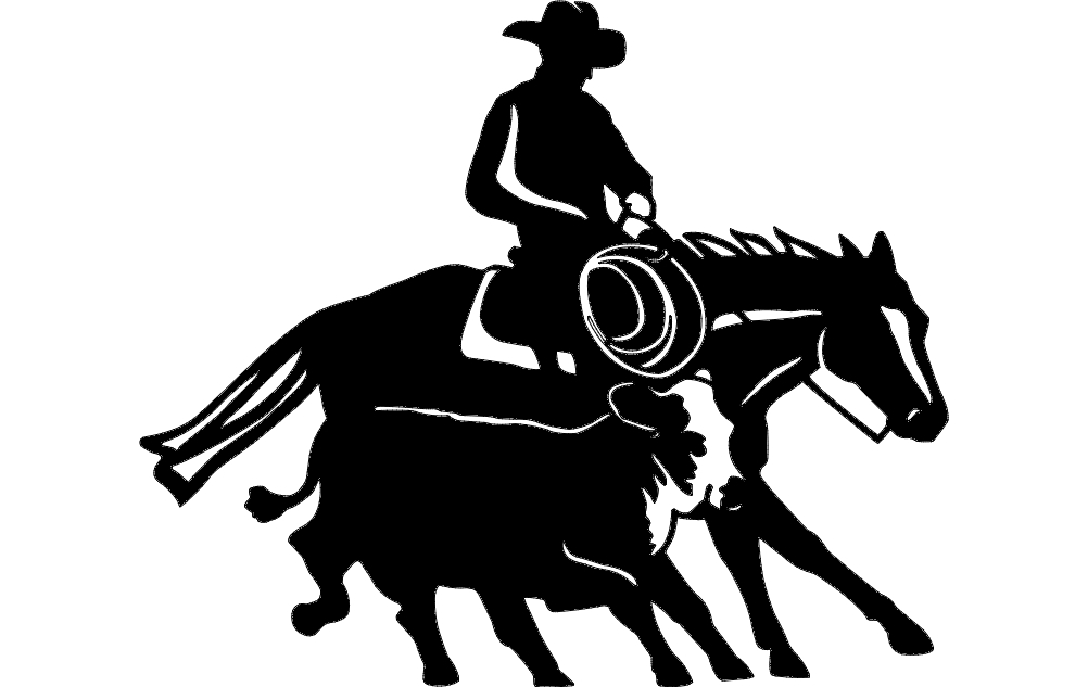طرح کابوی و وسترن ۱۴ مناسب برای استفاده در دستگاه های cnc چوب و cnc لیزر - cowboy and western 14 dxf file