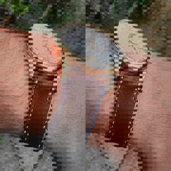 طرح بند ساعت ، پارچه چرمی مناسب برای استفاده در دستگاه های cnc چوب و cnc لیزر - laser cut watch band strap leather fabric