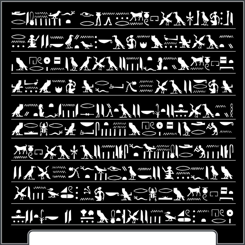 طرح وکتور خدایان مصر باستان مناسب برای استفاده در دستگاه های cnc چوب و cnc لیزر - ancient egyptian gods vectors cdr file