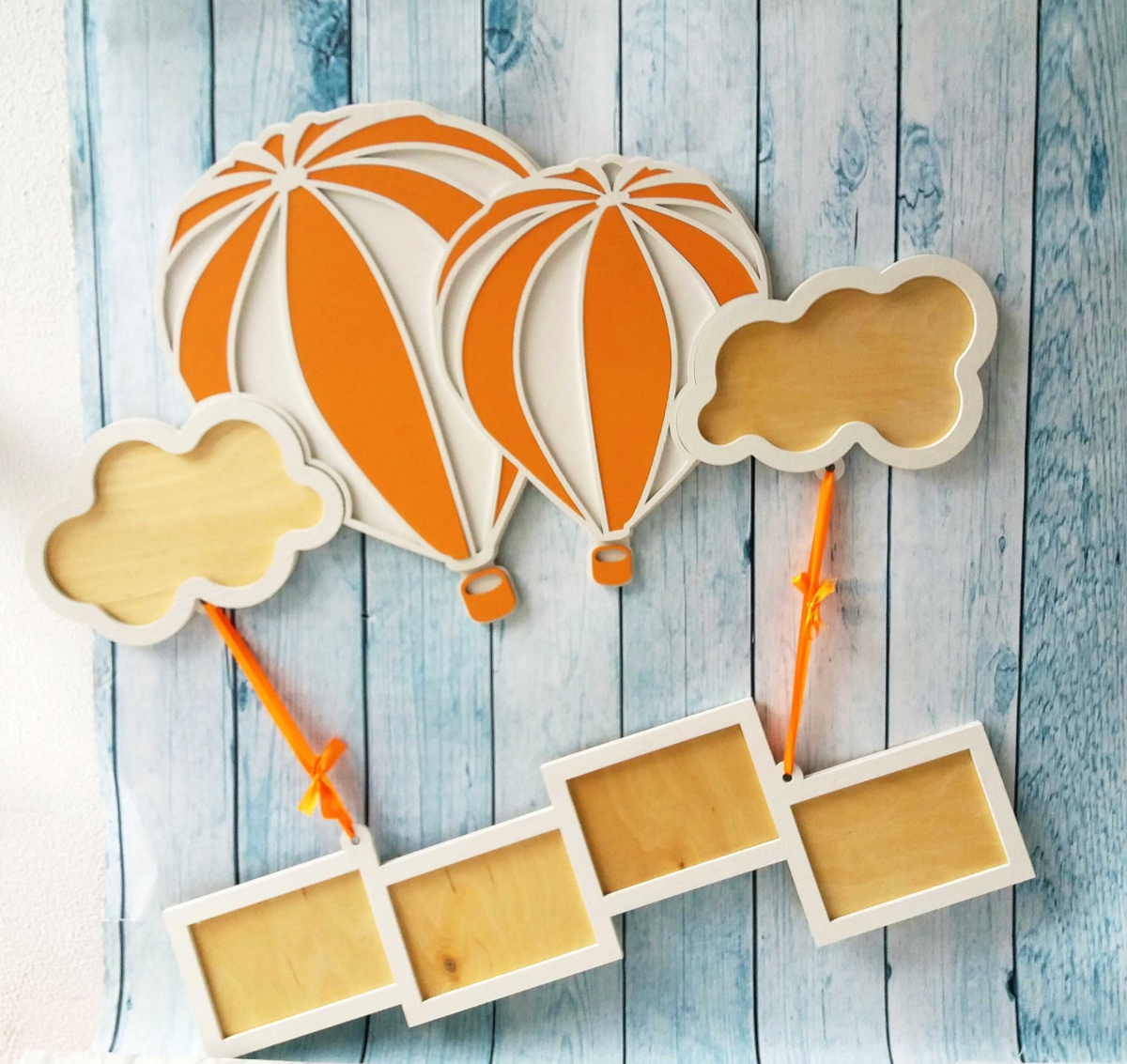 طرح قاب بادکنک مناسب برای استفاده در دستگاه های cnc چوب و cnc لیزر - air balloon frame laser cut cdr file