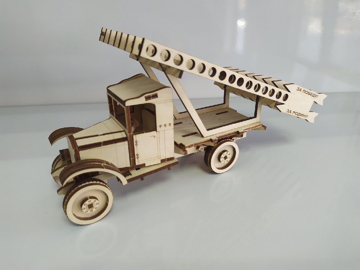 طرح موشک مناسب برای استفاده در دستگاه های cnc چوب و cnc لیزر - laser cut rocket launcher cdr file