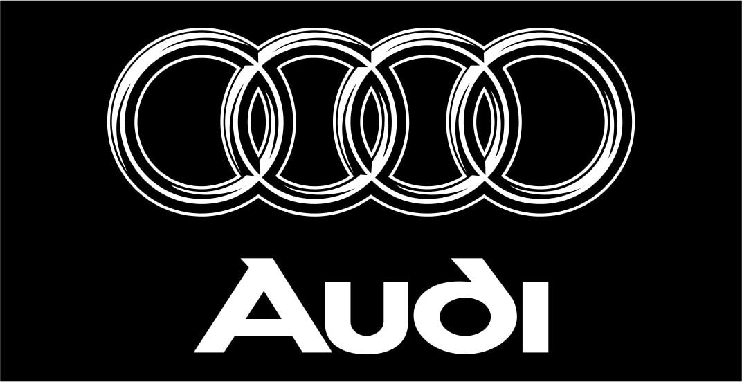 طرح لوگوی آئودی مناسب برای استفاده در دستگاه های cnc چوب و cnc لیزر - audi logo cdr file