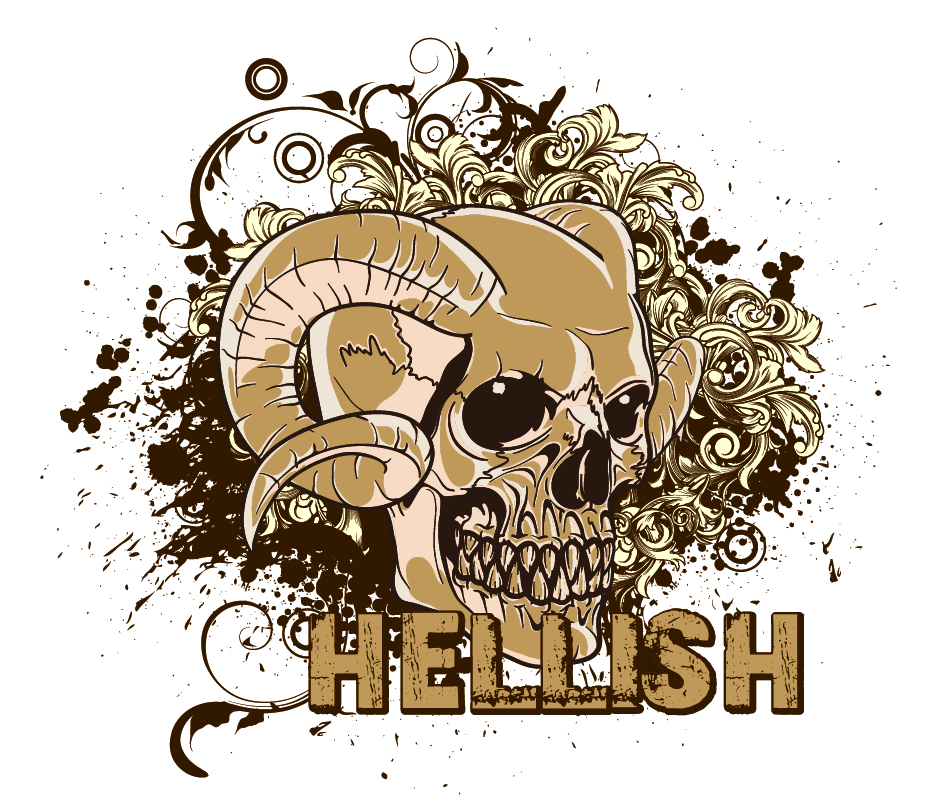 طرح فایل لایه باز طرح تی شرت گرانج مناسب برای استفاده در دستگاه های cnc چوب و cnc لیزر - grunge t shirt design eps file