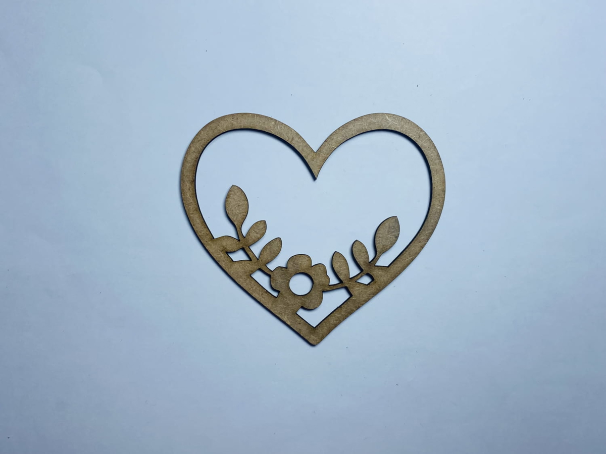 طرح چوب ناتمام برای پرورش قلب مناسب برای استفاده در دستگاه های cnc چوب و cnc لیزر - laser cut unfinished wood growing heart shape craft cdr file