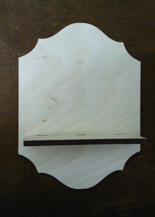 طرح قفسه شمع مناسب برای استفاده در دستگاه های cnc چوب و cnc لیزر - laser cut candle shelf cdr file