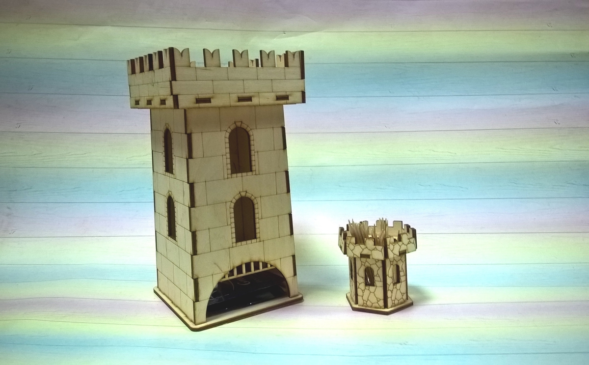 طرح جعبه خلال دندان مناسب برای استفاده در دستگاه های cnc چوب و cnc لیزر - laser cut toothpick box template cdr file