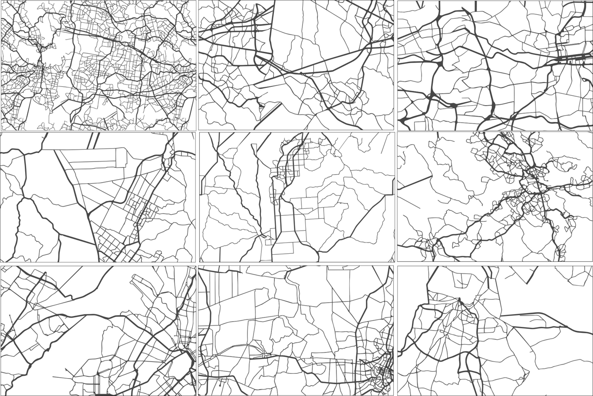طرح وکتور پترن نقشه مناسب برای استفاده در دستگاه های cnc چوب و cnc لیزر - map pattern vector cdr file