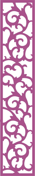 طرح پنل وکتور بدون درز شماره ۲۵۷ مناسب برای استفاده در دستگاه های cnc چوب و cnc لیزر - laser cut vector panel seamless 257 cdr file