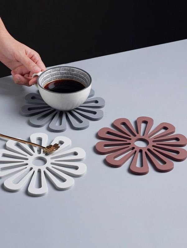 طرح زیرلیوانی‌های قهوه نوردیک مناسب برای استفاده در دستگاه های cnc چوب و cnc لیزر - laser cut nordic coffee coasters