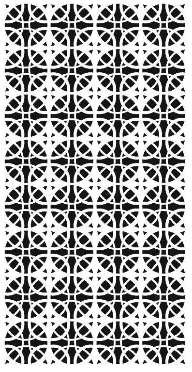 طرح هندسی بدون درز مناسب برای استفاده در دستگاه های cnc چوب و cnc لیزر - geometric seamless pattern dxf file