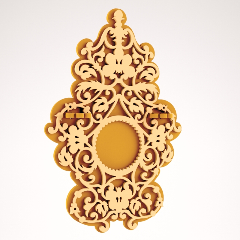 طرح قاب قفسه مناسب برای استفاده در دستگاه های cnc چوب و cnc لیزر - laser cutting frame shelf dxf file