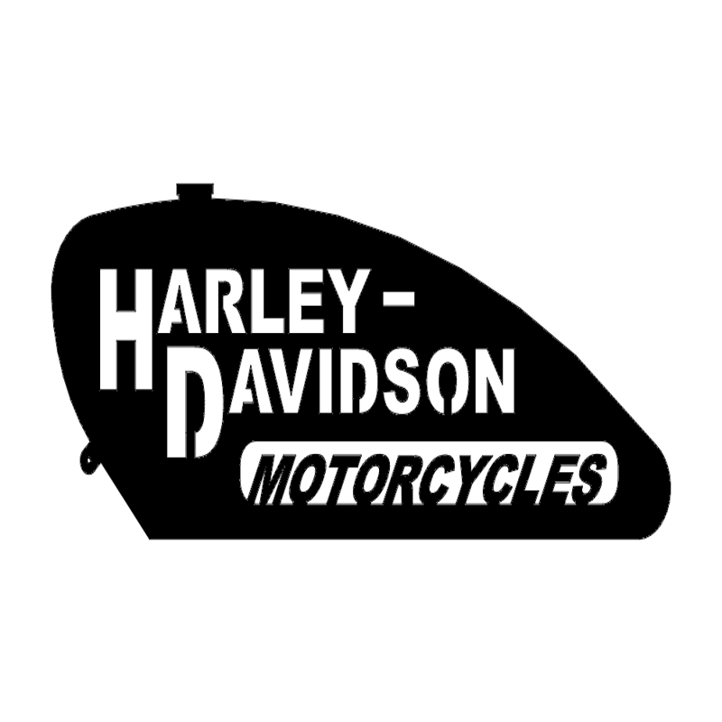 طرح باک بنزین هارلی مناسب برای استفاده در دستگاه های cnc چوب و cnc لیزر - harley gas tank dxf file