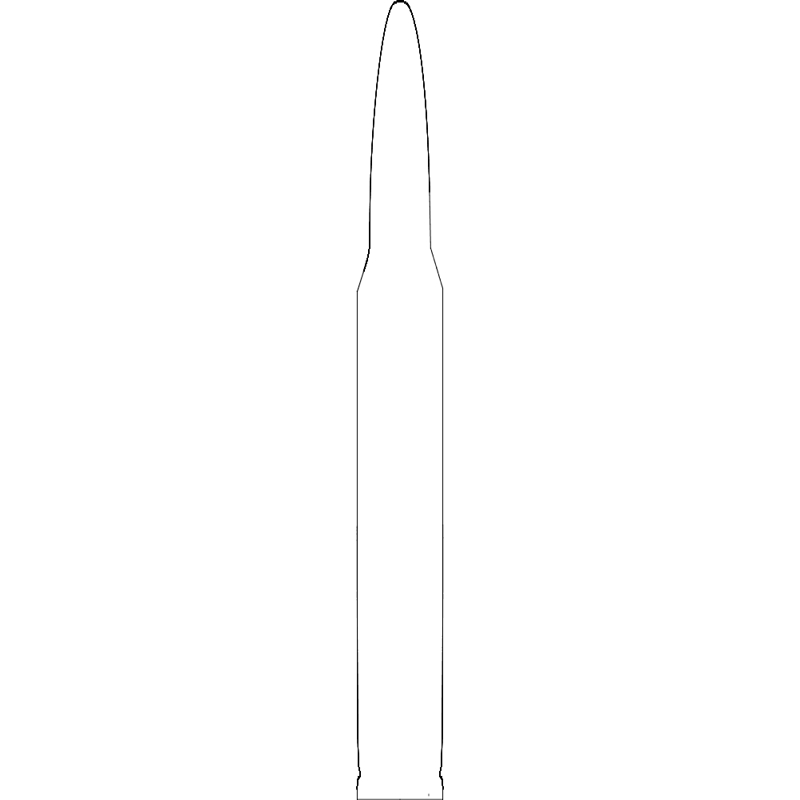 طرح کارتریج ۲۲۳ مناسب برای استفاده در دستگاه های cnc چوب و cnc لیزر - 223 cartridge dxf file