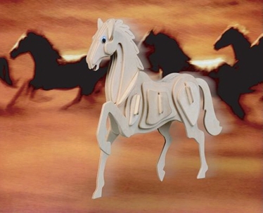طرح اسب مناسب برای استفاده در دستگاه های cnc چوب و cnc لیزر - horse dxf file