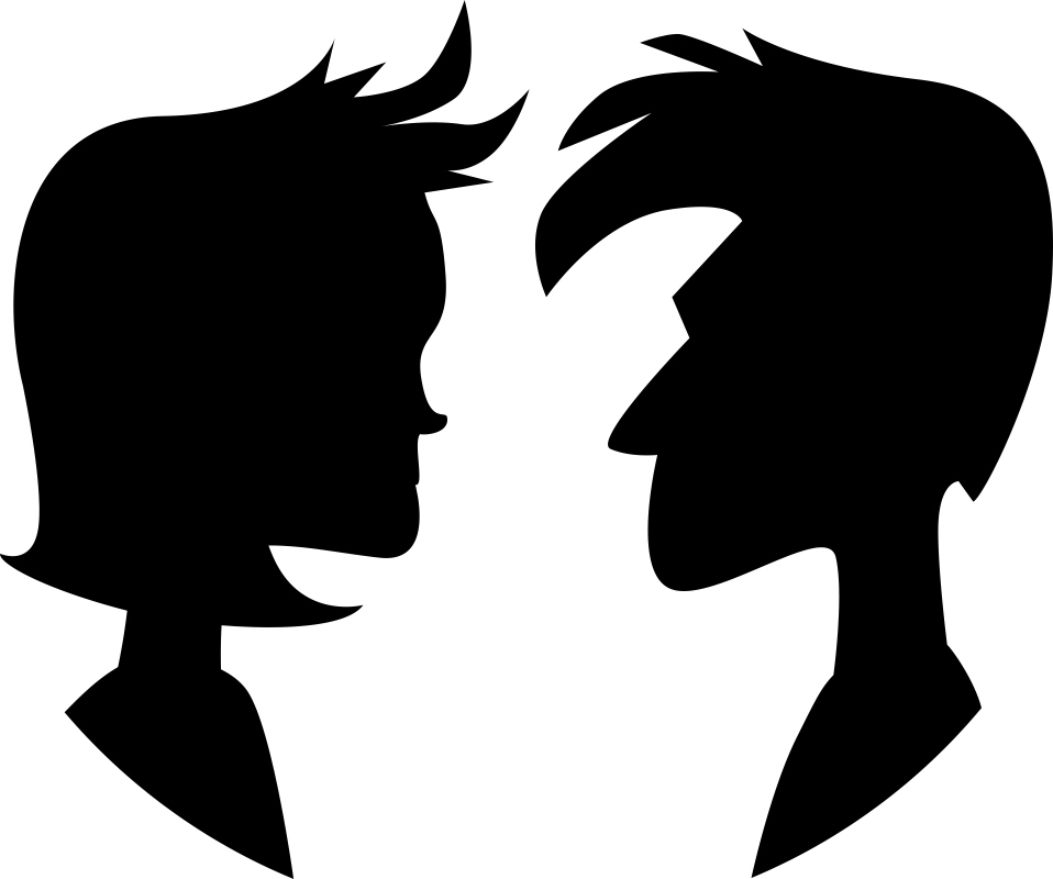 طرح سیلوئت زوج مناسب برای استفاده در دستگاه های cnc چوب و cnc لیزر - couple silhouette cdr file