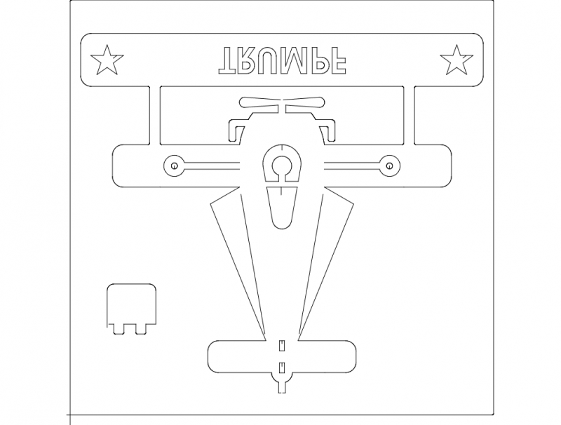 طرح سه بعدی اویونتا مناسب برای استفاده در دستگاه های cnc چوب و cnc لیزر - avioneta 3d dxf file