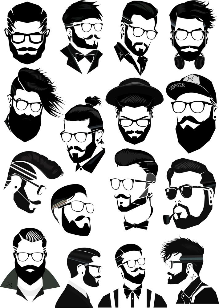 طرح وکتور به سبک هیپستری مناسب برای استفاده در دستگاه های cnc چوب و cnc لیزر - hipster style vector cdr file