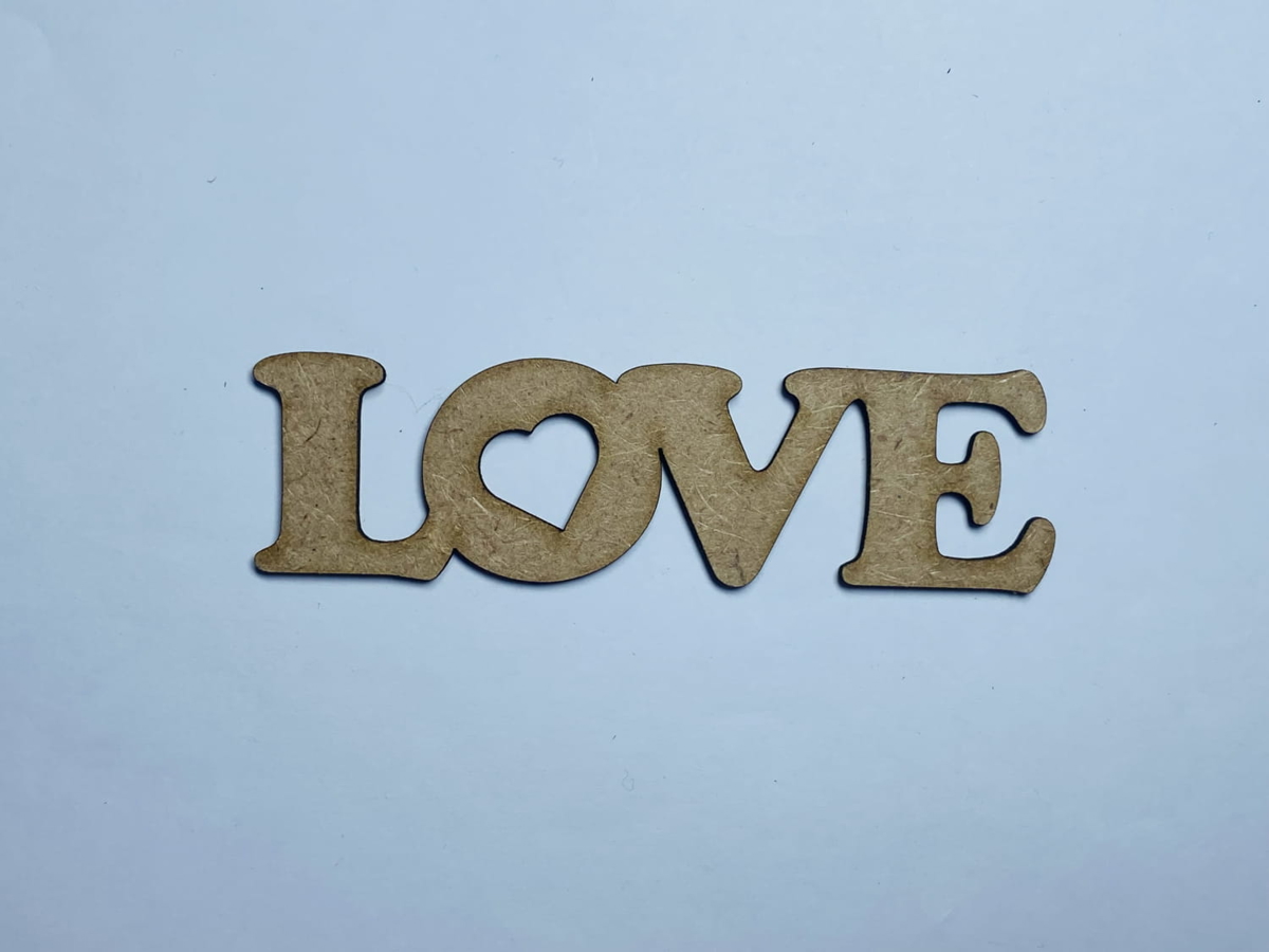 طرح شکل عشق طرح چوب ناتمام مناسب برای استفاده در دستگاه های cnc چوب و cnc لیزر - laser cut love shape unfinished wood craft cutout cdr file