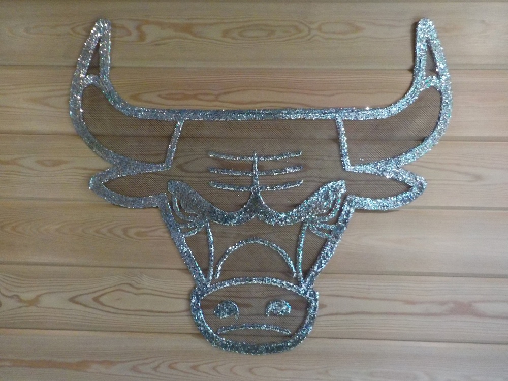 طرح گاو نر روی دیوار مناسب برای استفاده در دستگاه های cnc چوب و cnc لیزر - laser cut bull wall art cdr file