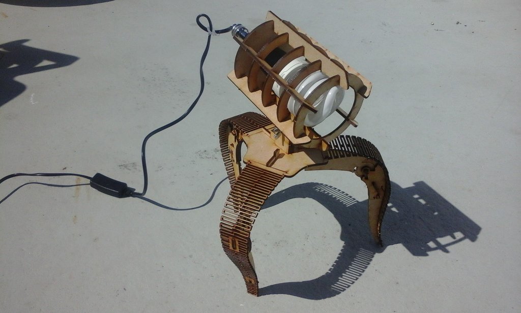طرح لامپ مناسب برای استفاده در دستگاه های cnc چوب و cnc لیزر - laser cut lamp dxf file