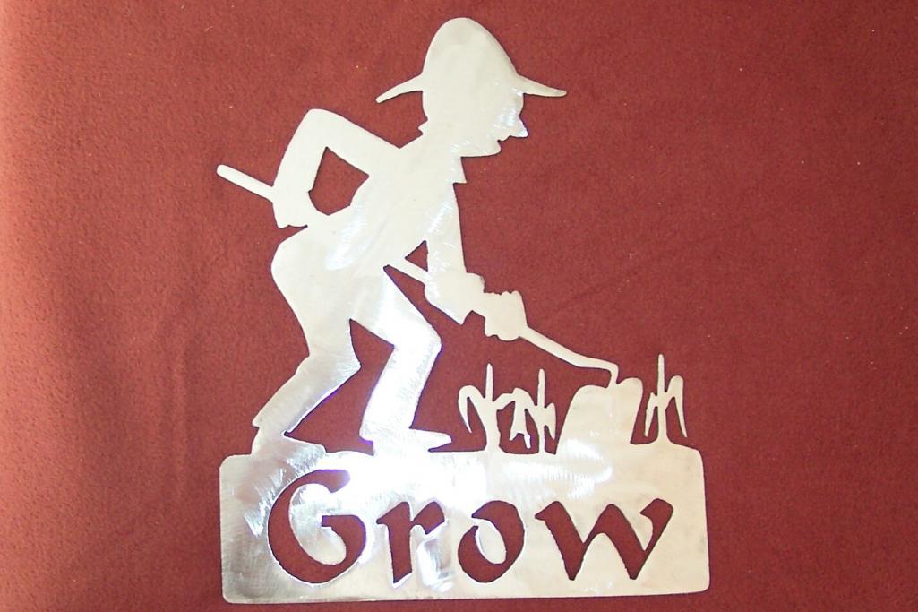 طرح پرورش باغبان مناسب برای استفاده در دستگاه های cnc چوب و cnc لیزر - gardener grow dxf file