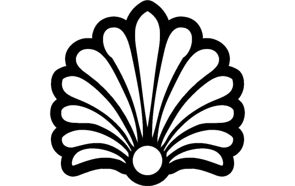 طرح گل مناسب برای استفاده در دستگاه های cnc چوب و cnc لیزر - flower design dxf file