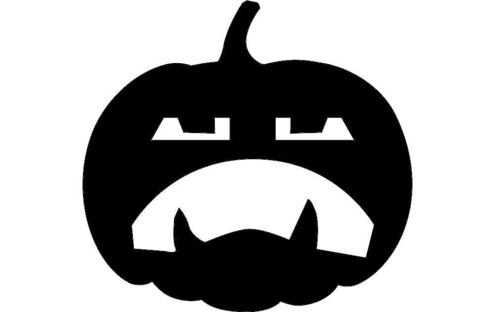 طرح هالووین ۸ مناسب برای استفاده در دستگاه های cnc چوب و cnc لیزر - halloween 8 dxf file