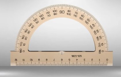طرح نقاله هندسی مناسب برای استفاده در دستگاه های cnc چوب و cnc لیزر - laser cut geometry protractor