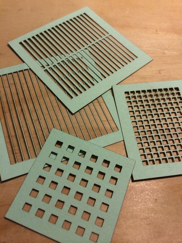 طرح مولد شبکه و اسلت پارامتری مناسب برای استفاده در دستگاه های cnc چوب و cnc لیزر - laser cut parametric grid and slat generator
