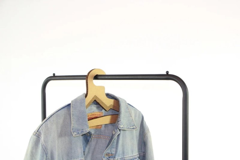 طرح آویز لباس کوهستانی مناسب برای استفاده در دستگاه های cnc چوب و cnc لیزر - laser cut mountain clothes hanger