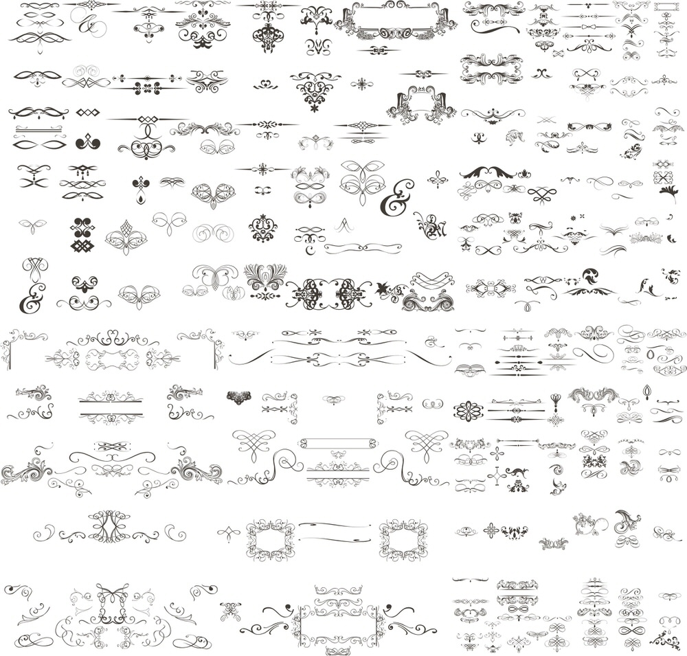 طرح وکتور بسته بندی تزئینات مناسب برای استفاده در دستگاه های cnc چوب و cnc لیزر - decoration pack vector cdr file