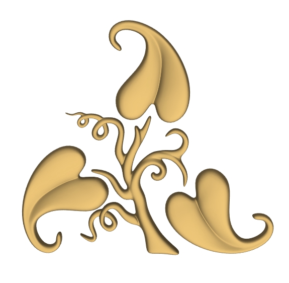 طرح برجسته سه بعدی cnc مناسب برای استفاده در دستگاه های cnc چوب و cnc لیزر - cnc 3d relief design stl file