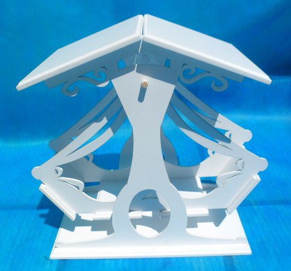 طرح تاب باغی مناسب برای استفاده در دستگاه های cnc چوب و cnc لیزر - laser cut garden swing cdr file