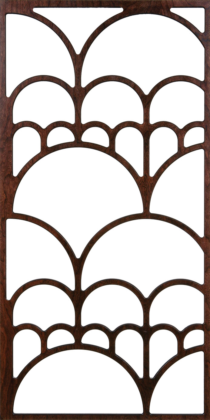 طرح مشبک 300 v119 مناسب برای استفاده در دستگاه های cnc چوب و cnc لیزر - grille pattern 300 v119 dxf file