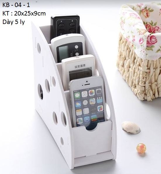 طرح نگهدارنده کنترل از راه دور گوشی مناسب برای استفاده در دستگاه های cnc چوب و cnc لیزر - phone remote control organizer holder dxf file