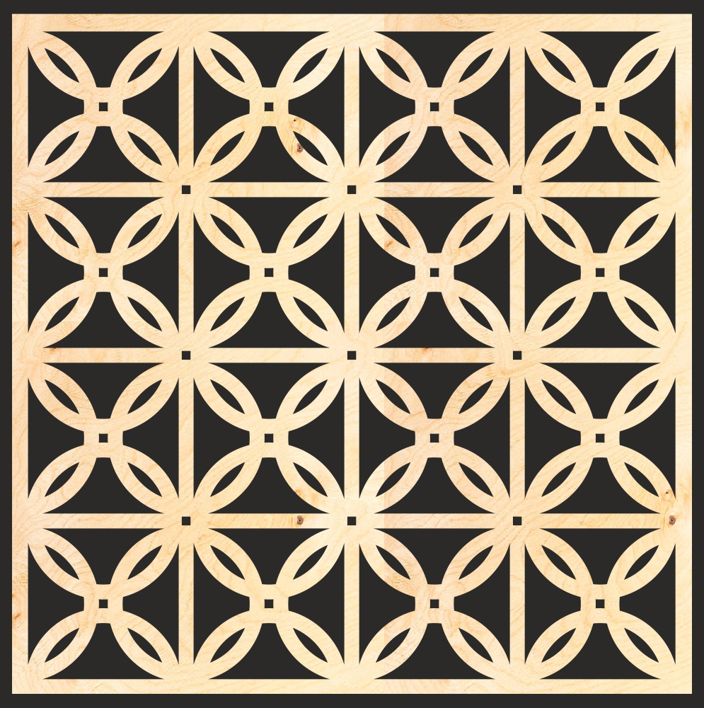 طرح و الگوی پنل های حفاظ چوبی تزئینی مناسب برای استفاده در دستگاه های cnc چوب و cnc لیزر - decorative wood grilles panels pattern cdr file
