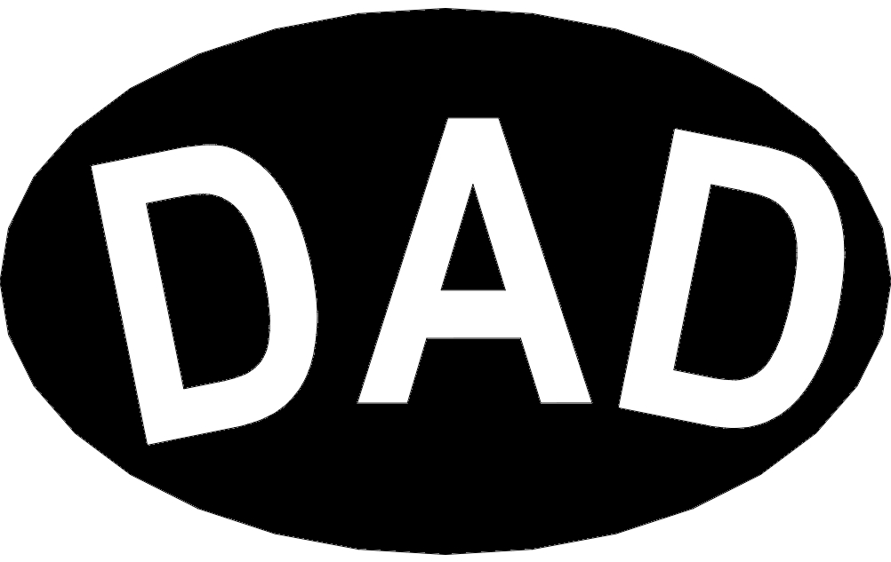 طرح پدر مناسب برای استفاده در دستگاه های cnc چوب و cnc لیزر - dad dxf file