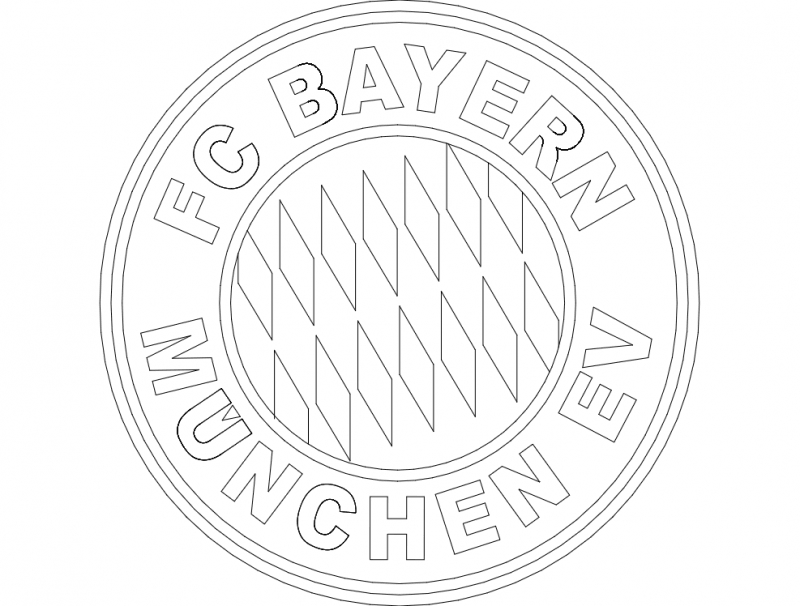 طرح بایرن ۱ مناسب برای استفاده در دستگاه های cnc چوب و cnc لیزر - bayern 1 dxf file