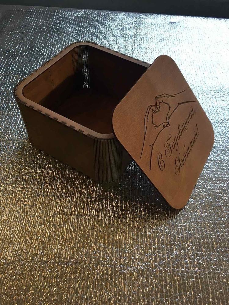 طرح جعبه کادویی تزئینی با درب مناسب برای استفاده در دستگاه های cnc چوب و cnc لیزر - laser cut decorative gift box with lid cdr file