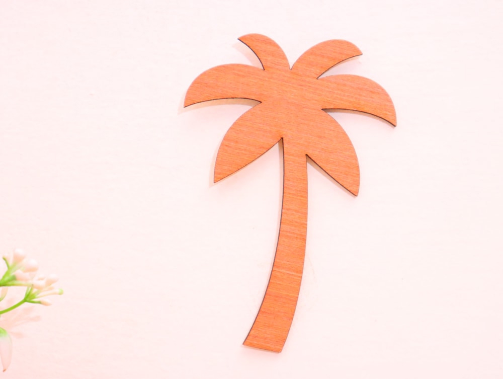 طرح برش درخت نخل چوبی مناسب برای استفاده در دستگاه های cnc چوب و cnc لیزر - laser cut wood palm tree cutout cdr file