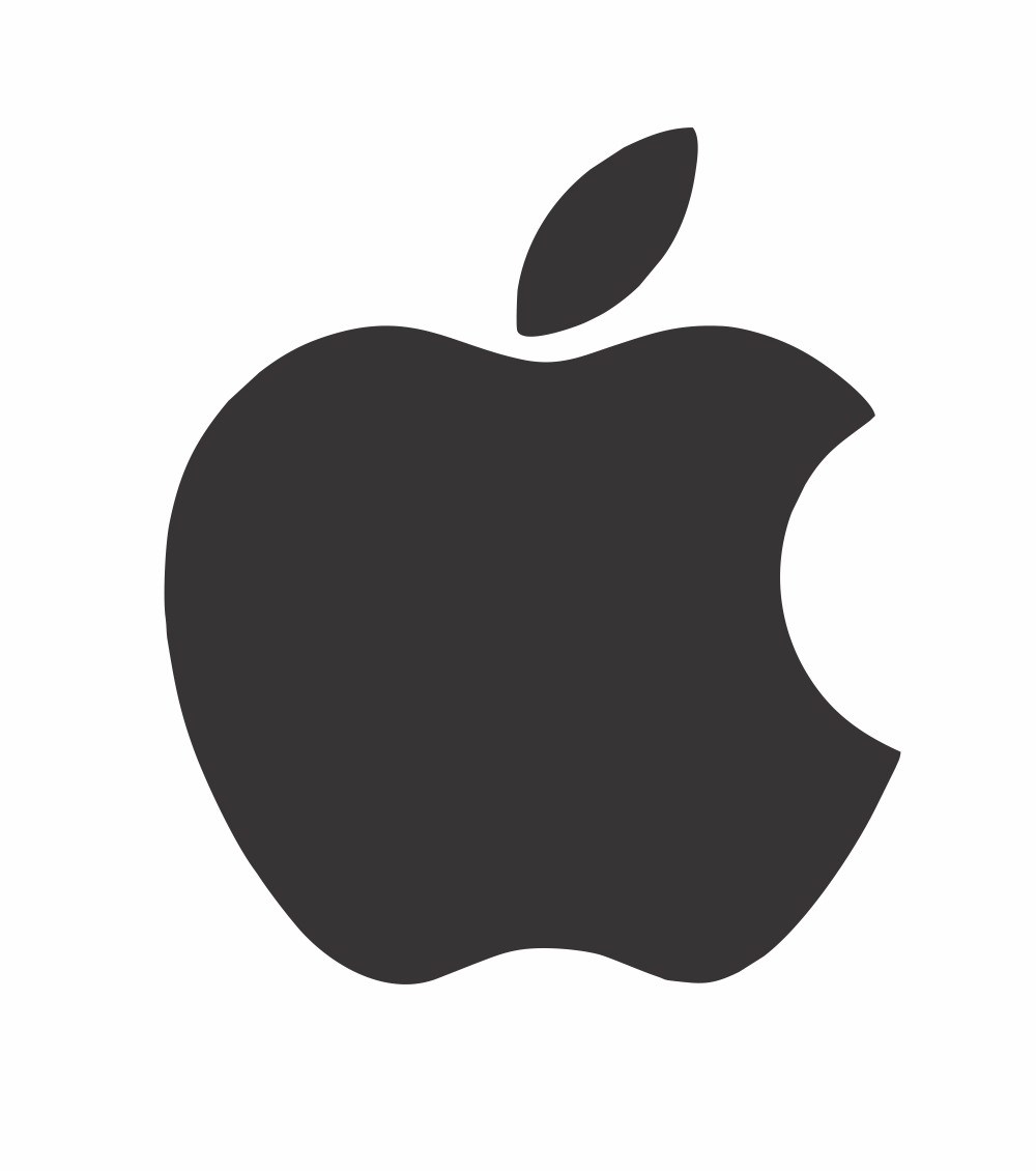 طرح لوگوی اپل مناسب برای استفاده در دستگاه های cnc چوب و cnc لیزر - apple logo dxf file