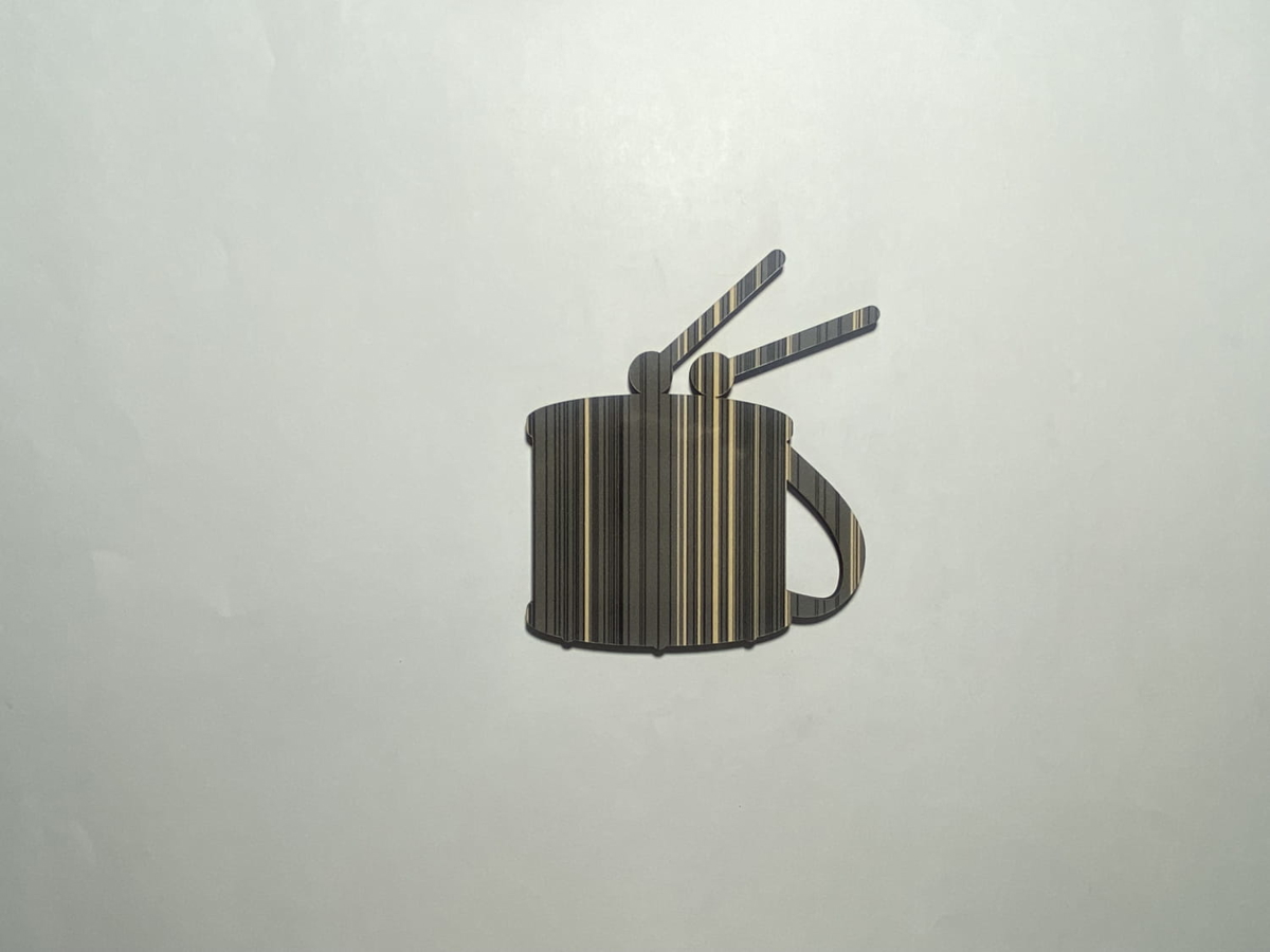 طرح درام چوبی طرح درام ناتمام مناسب برای استفاده در دستگاه های cnc چوب و cnc لیزر - laser cut wood drum cutout drum shape unfinished cdr file