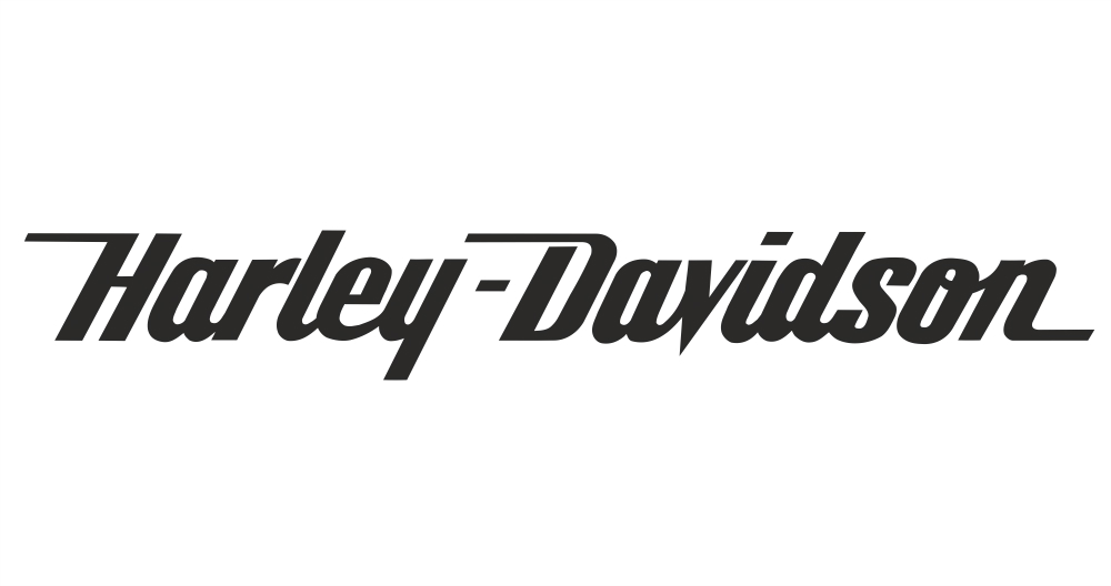 طرح فایل وکتور لوگوی هارلی دیویدسون مناسب برای استفاده در دستگاه های cnc چوب و cnc لیزر - harley davidson logo vector cdr file